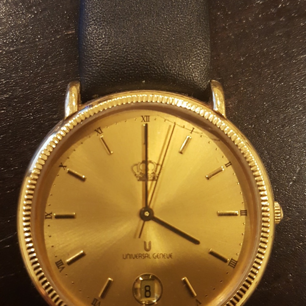 Custom Universal Geneve men's watch